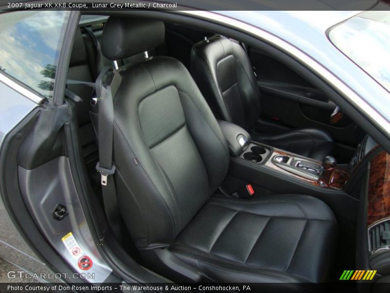 Lunar Grey Metallic / Charcoal 2007 Jaguar XK XK8 Coupe