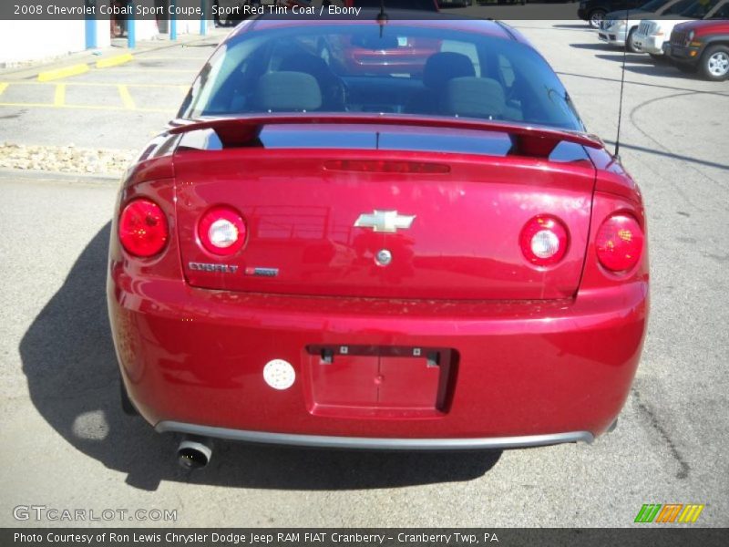 Sport Red Tint Coat / Ebony 2008 Chevrolet Cobalt Sport Coupe