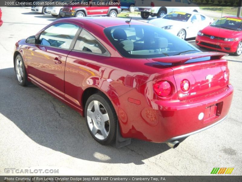 Sport Red Tint Coat / Ebony 2008 Chevrolet Cobalt Sport Coupe
