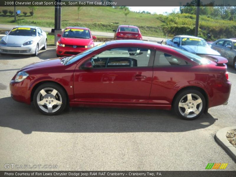 Sport Red Tint Coat / Ebony 2008 Chevrolet Cobalt Sport Coupe