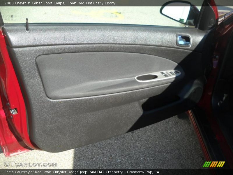 Sport Red Tint Coat / Ebony 2008 Chevrolet Cobalt Sport Coupe