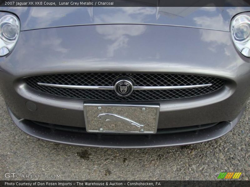 Lunar Grey Metallic / Charcoal 2007 Jaguar XK XK8 Coupe