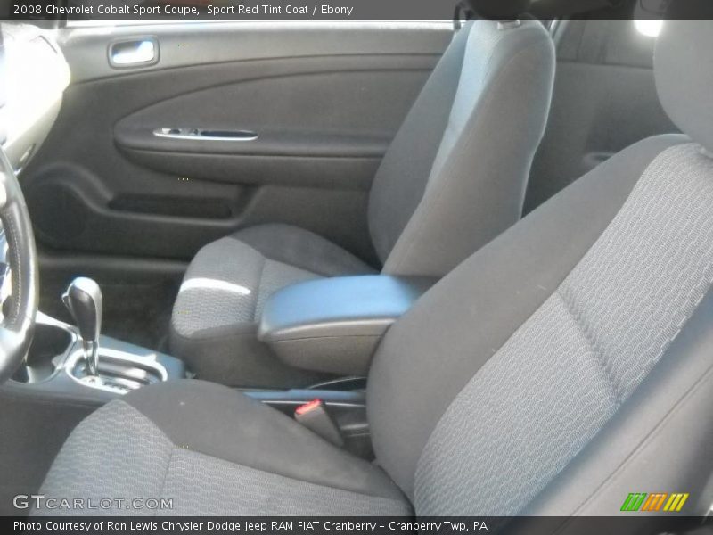 Sport Red Tint Coat / Ebony 2008 Chevrolet Cobalt Sport Coupe