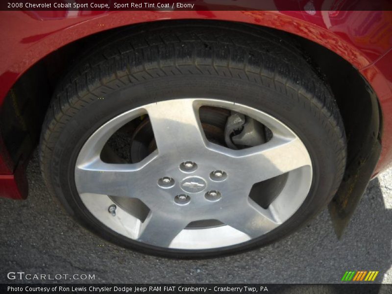 Sport Red Tint Coat / Ebony 2008 Chevrolet Cobalt Sport Coupe