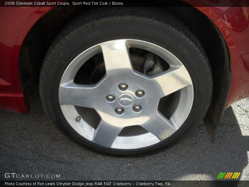 Sport Red Tint Coat / Ebony 2008 Chevrolet Cobalt Sport Coupe