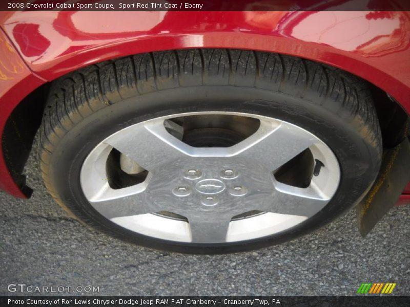 Sport Red Tint Coat / Ebony 2008 Chevrolet Cobalt Sport Coupe