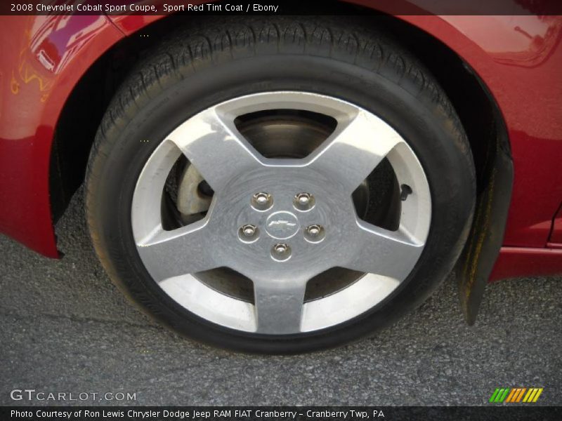 Sport Red Tint Coat / Ebony 2008 Chevrolet Cobalt Sport Coupe