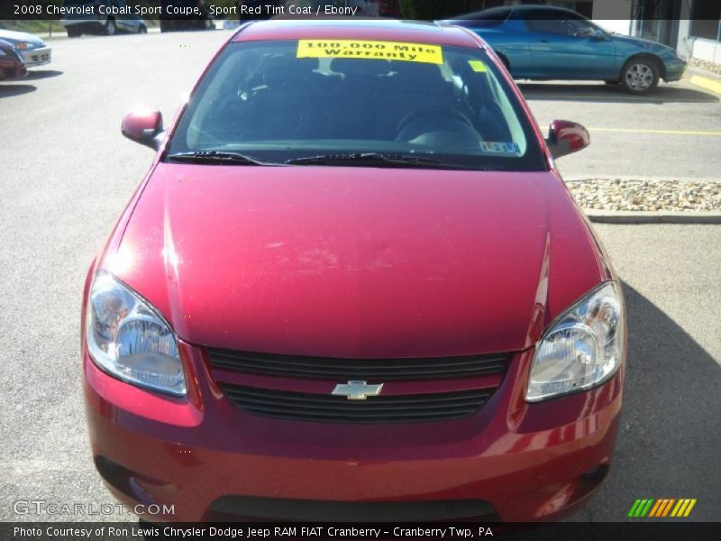 Sport Red Tint Coat / Ebony 2008 Chevrolet Cobalt Sport Coupe