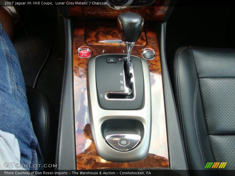 Lunar Grey Metallic / Charcoal 2007 Jaguar XK XK8 Coupe