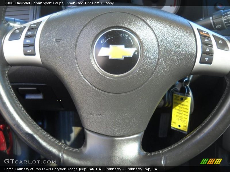 Sport Red Tint Coat / Ebony 2008 Chevrolet Cobalt Sport Coupe