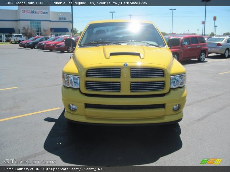 Solar Yellow / Dark Slate Gray 2004 Dodge Ram 1500 SLT Rumble Bee Regular Cab