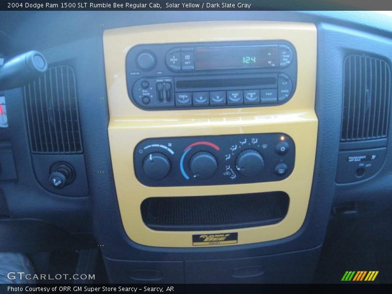 Solar Yellow / Dark Slate Gray 2004 Dodge Ram 1500 SLT Rumble Bee Regular Cab