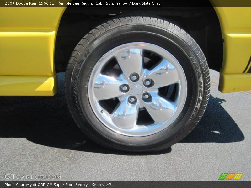 Solar Yellow / Dark Slate Gray 2004 Dodge Ram 1500 SLT Rumble Bee Regular Cab