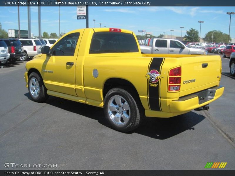 Solar Yellow / Dark Slate Gray 2004 Dodge Ram 1500 SLT Rumble Bee Regular Cab