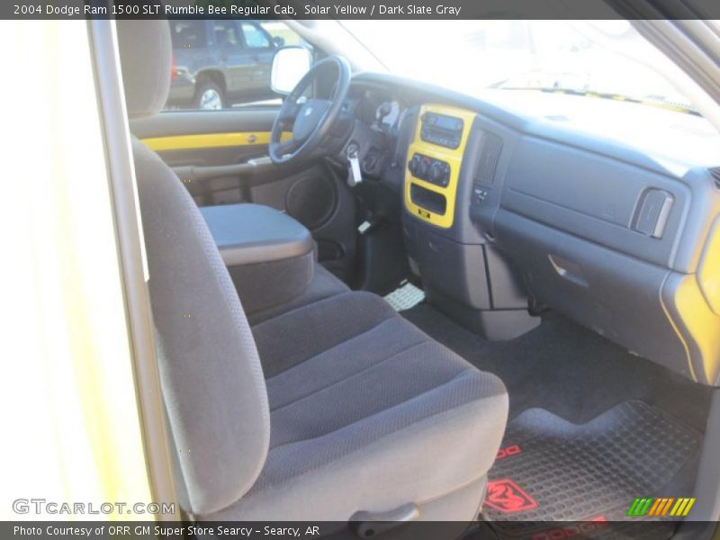 Solar Yellow / Dark Slate Gray 2004 Dodge Ram 1500 SLT Rumble Bee Regular Cab