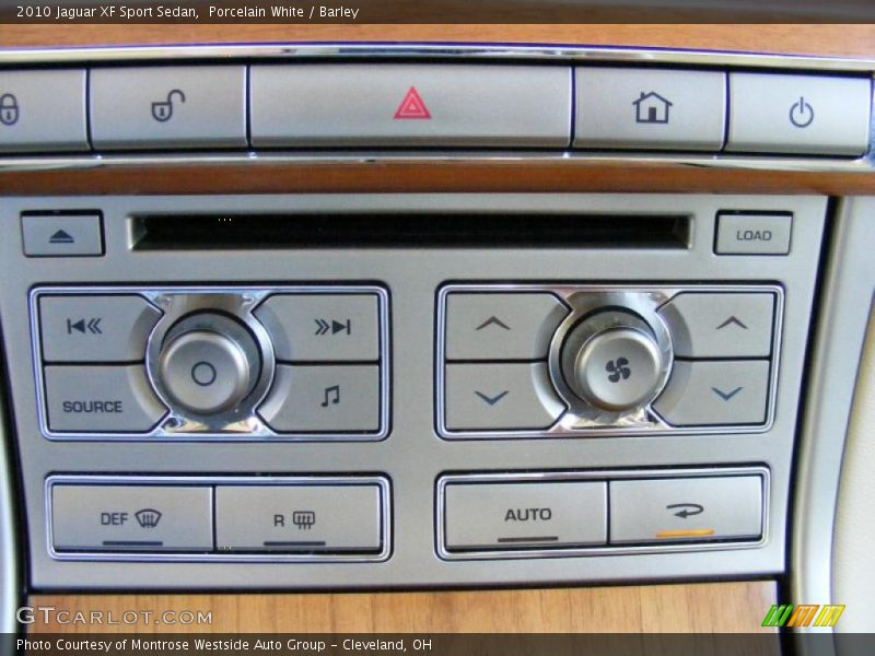 Porcelain White / Barley 2010 Jaguar XF Sport Sedan