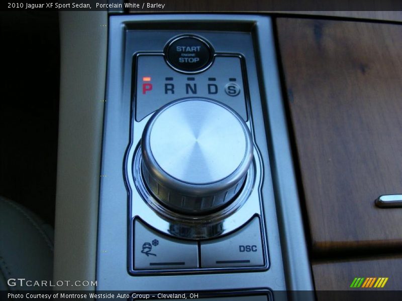 Porcelain White / Barley 2010 Jaguar XF Sport Sedan