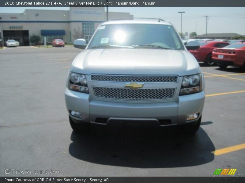 Sheer Silver Metallic / Light Titanium/Dark Titanium 2010 Chevrolet Tahoe Z71 4x4
