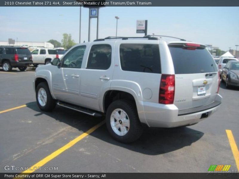Sheer Silver Metallic / Light Titanium/Dark Titanium 2010 Chevrolet Tahoe Z71 4x4