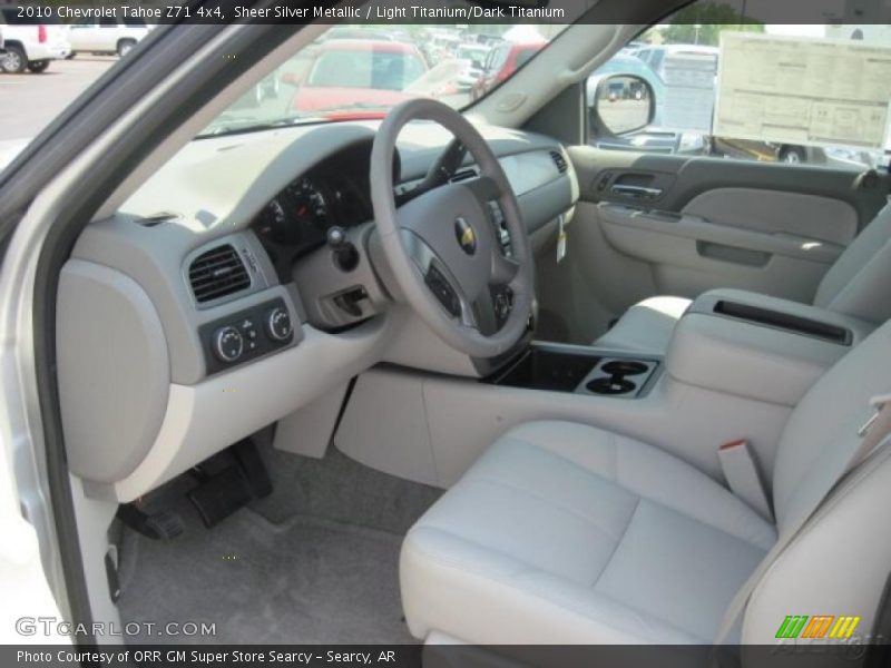Sheer Silver Metallic / Light Titanium/Dark Titanium 2010 Chevrolet Tahoe Z71 4x4