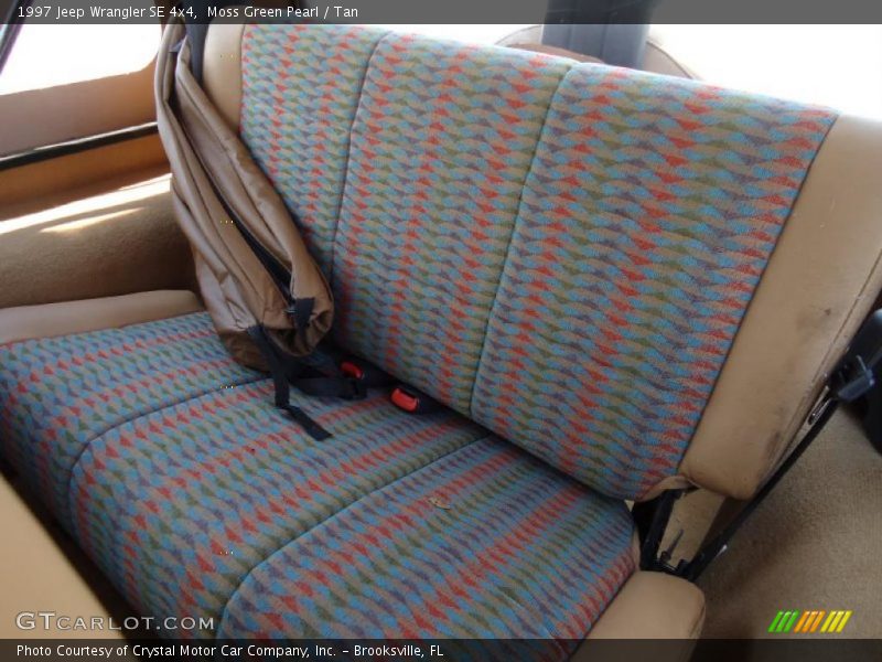 Moss Green Pearl / Tan 1997 Jeep Wrangler SE 4x4