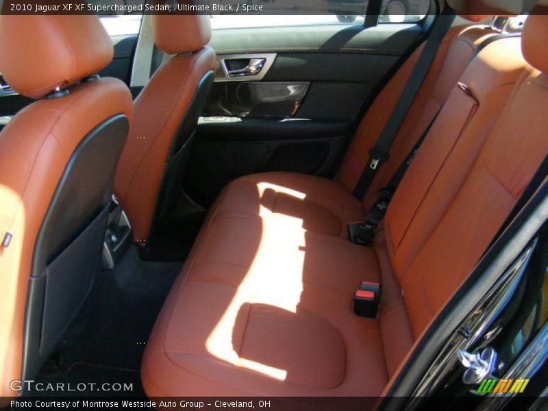 Ultimate Black / Spice 2010 Jaguar XF XF Supercharged Sedan