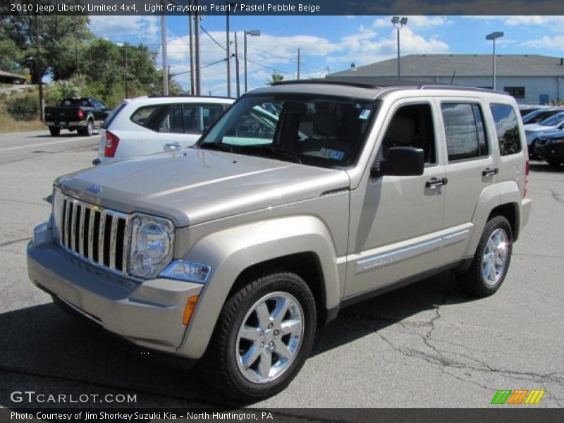 Light Graystone Pearl / Pastel Pebble Beige 2010 Jeep Liberty Limited 4x4