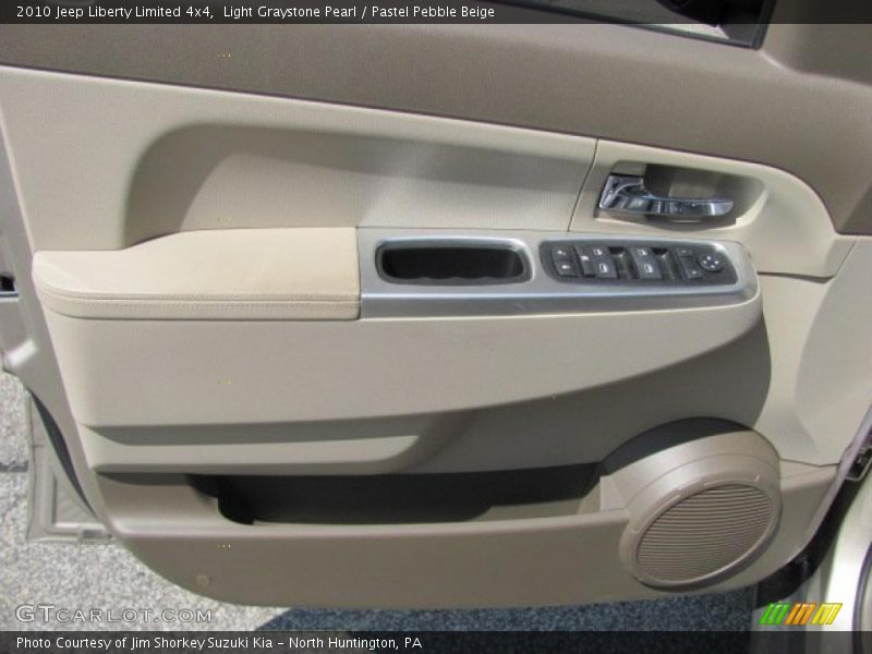 Light Graystone Pearl / Pastel Pebble Beige 2010 Jeep Liberty Limited 4x4