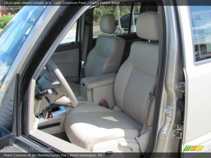 Light Graystone Pearl / Pastel Pebble Beige 2010 Jeep Liberty Limited 4x4