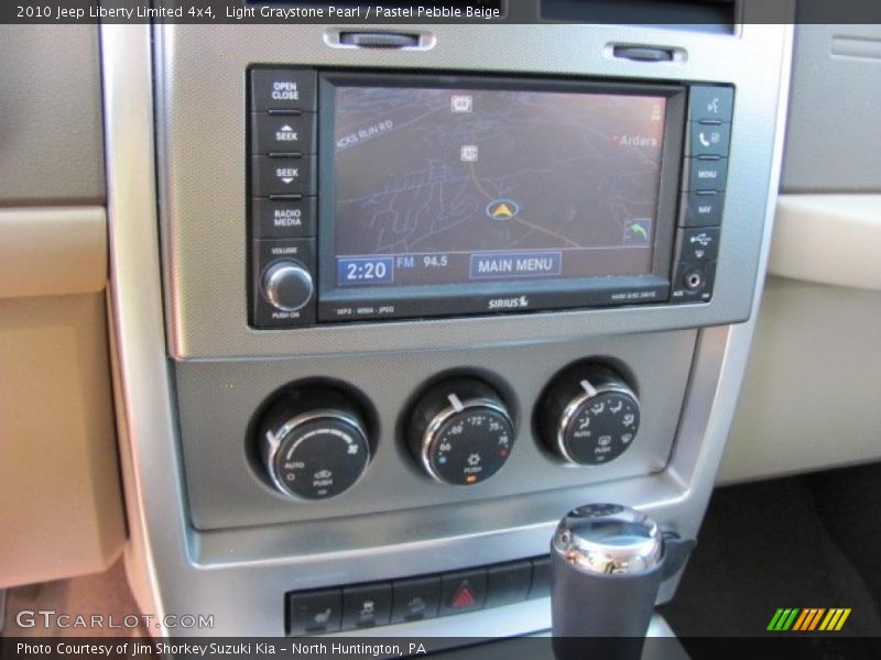 Light Graystone Pearl / Pastel Pebble Beige 2010 Jeep Liberty Limited 4x4