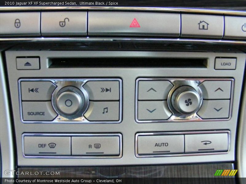 Ultimate Black / Spice 2010 Jaguar XF XF Supercharged Sedan