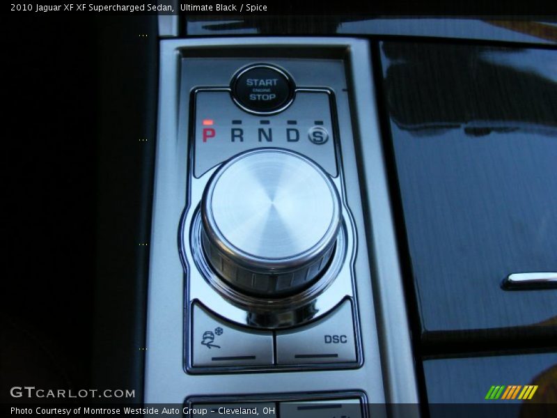 Ultimate Black / Spice 2010 Jaguar XF XF Supercharged Sedan