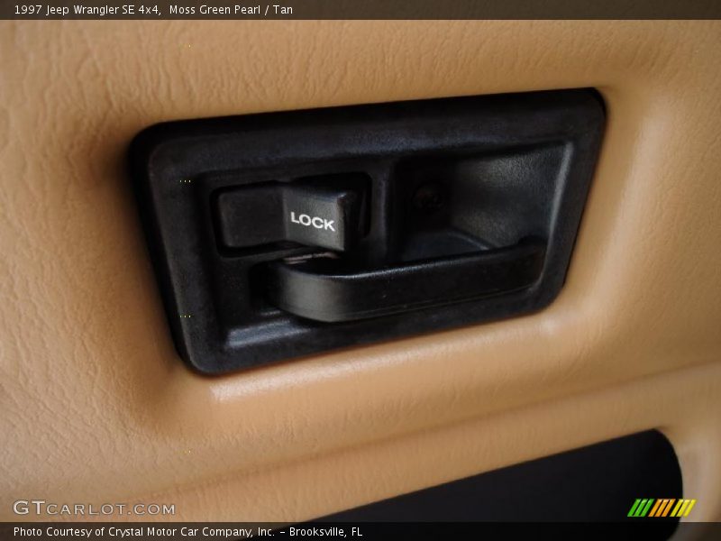 Moss Green Pearl / Tan 1997 Jeep Wrangler SE 4x4