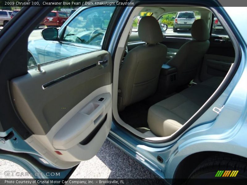 Clearwater Blue Pearl / Dark Khaki/Light Graystone 2009 Chrysler 300