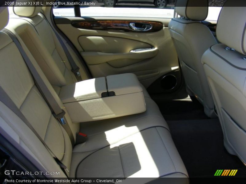 Indigo Blue Metallic / Barley 2008 Jaguar XJ XJ8 L