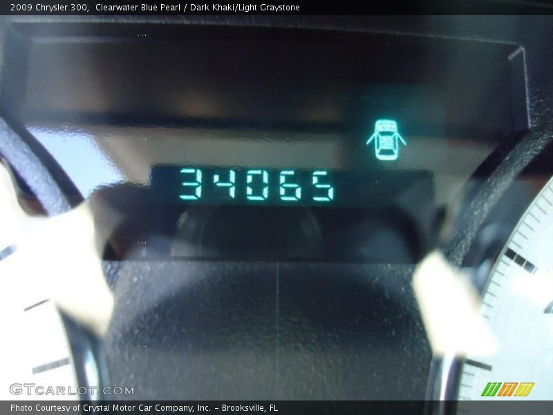 Clearwater Blue Pearl / Dark Khaki/Light Graystone 2009 Chrysler 300