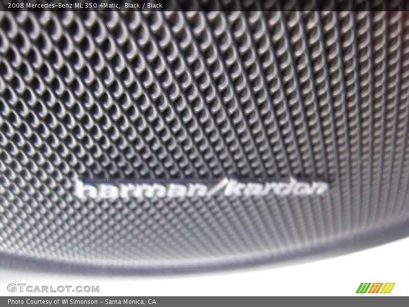 Black / Black 2008 Mercedes-Benz ML 350 4Matic