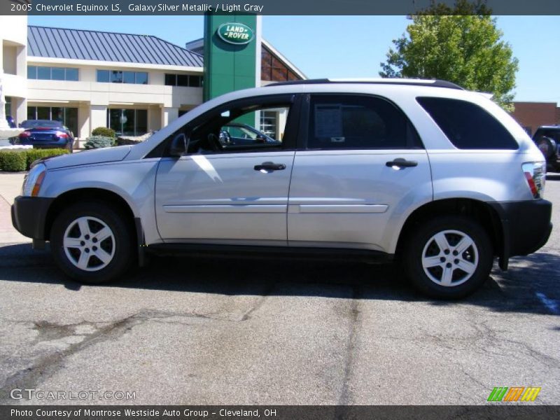 Galaxy Silver Metallic / Light Gray 2005 Chevrolet Equinox LS