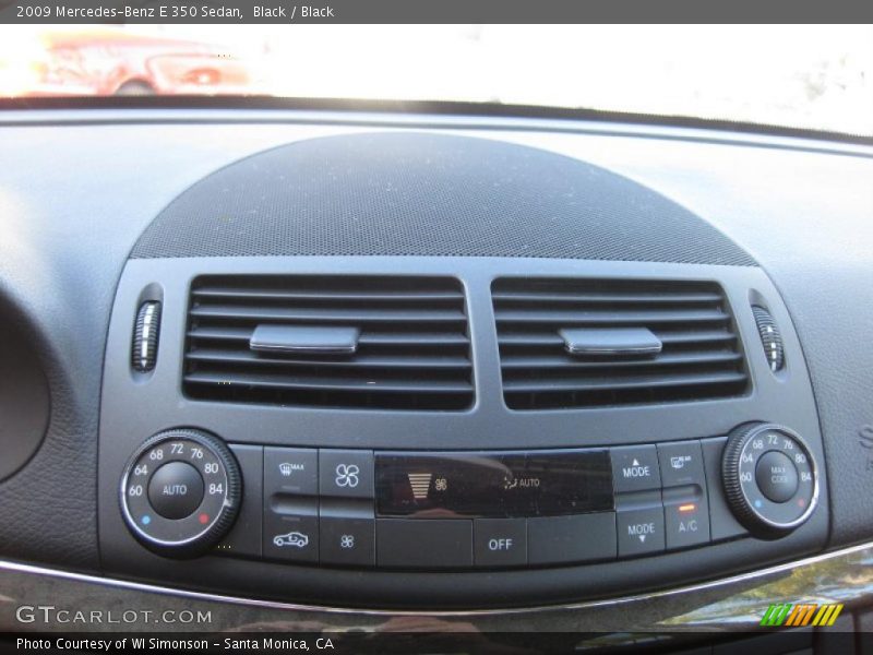 Black / Black 2009 Mercedes-Benz E 350 Sedan