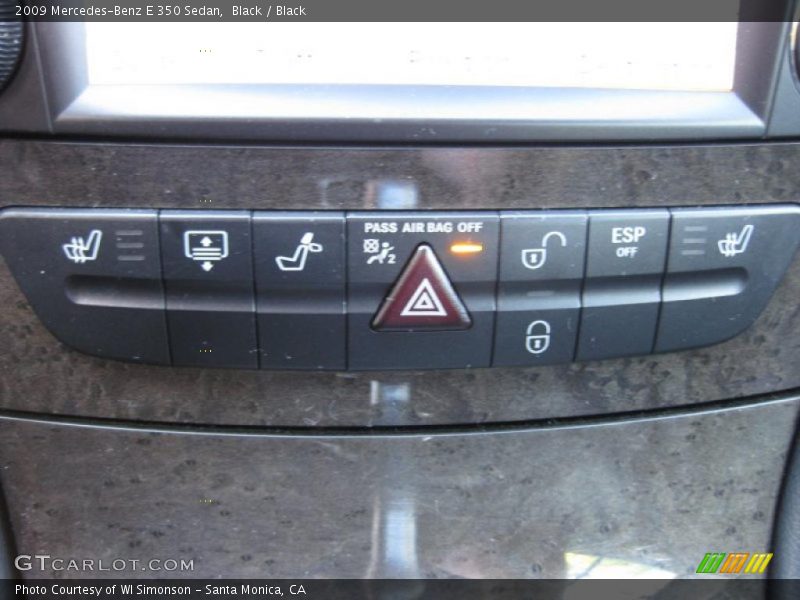 Black / Black 2009 Mercedes-Benz E 350 Sedan