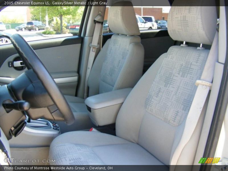 Galaxy Silver Metallic / Light Gray 2005 Chevrolet Equinox LS