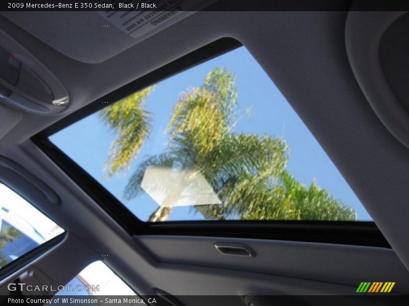 Black / Black 2009 Mercedes-Benz E 350 Sedan