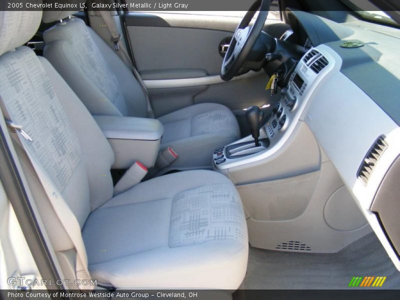 Galaxy Silver Metallic / Light Gray 2005 Chevrolet Equinox LS
