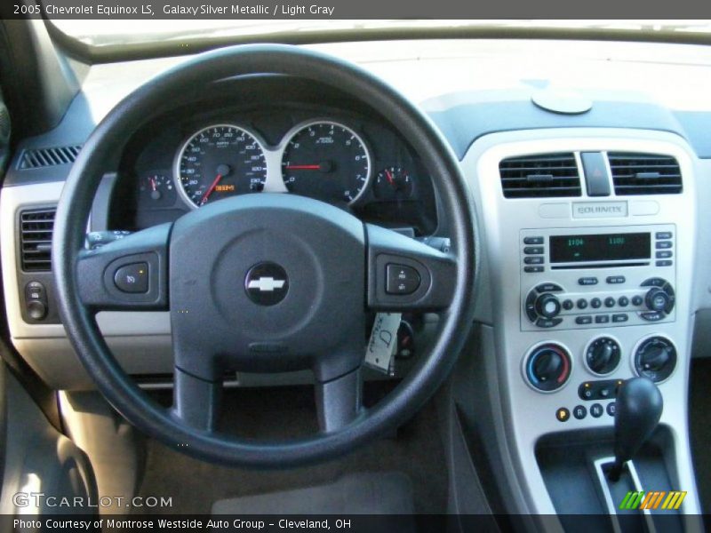Galaxy Silver Metallic / Light Gray 2005 Chevrolet Equinox LS