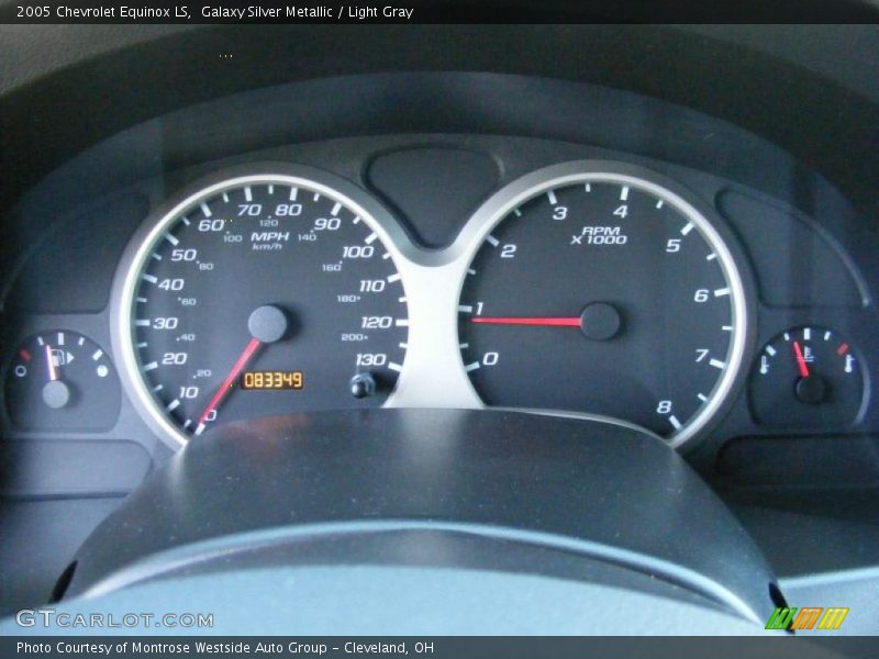 Galaxy Silver Metallic / Light Gray 2005 Chevrolet Equinox LS