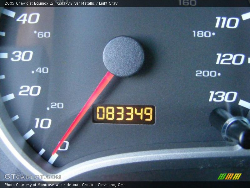 Galaxy Silver Metallic / Light Gray 2005 Chevrolet Equinox LS