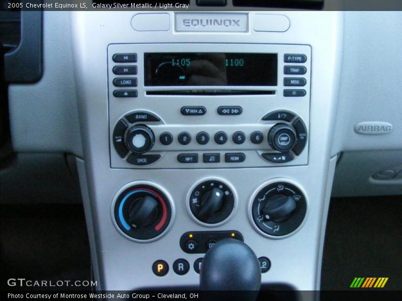 Galaxy Silver Metallic / Light Gray 2005 Chevrolet Equinox LS