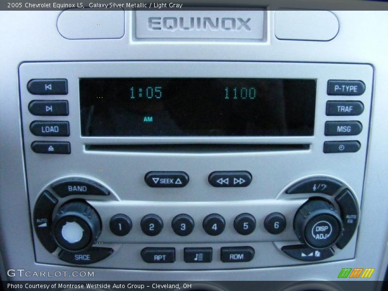 Galaxy Silver Metallic / Light Gray 2005 Chevrolet Equinox LS