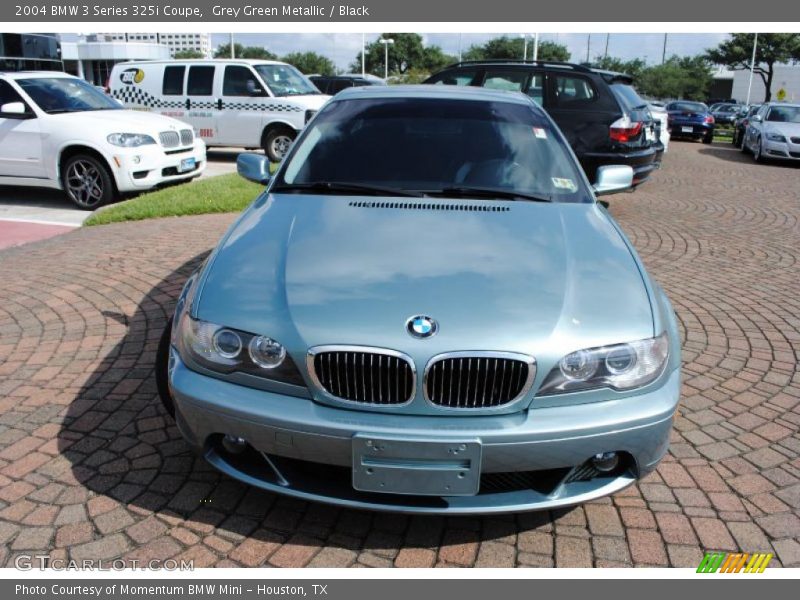 Grey Green Metallic / Black 2004 BMW 3 Series 325i Coupe