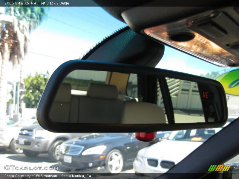 Jet Black / Beige 2006 BMW X5 4.4i